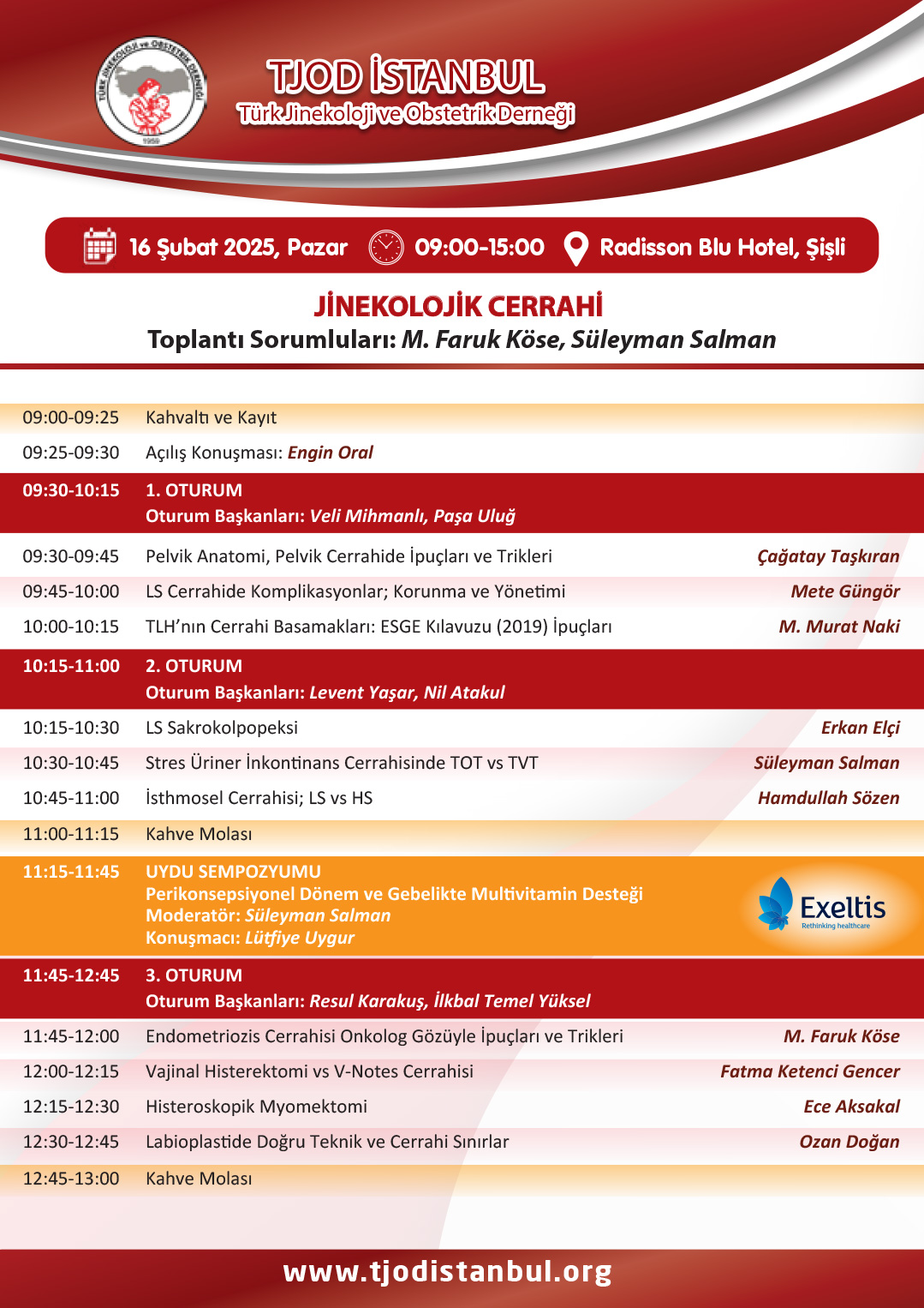 16 Şubat Pazar Toplantısı