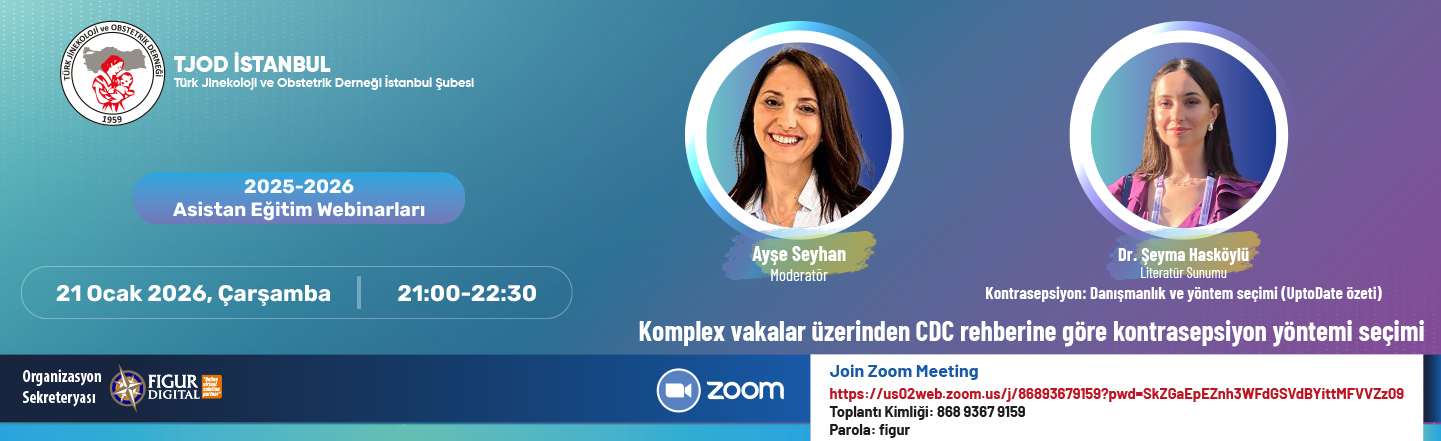 Asistan Eğitim Webinarı - 21Ocak 2026