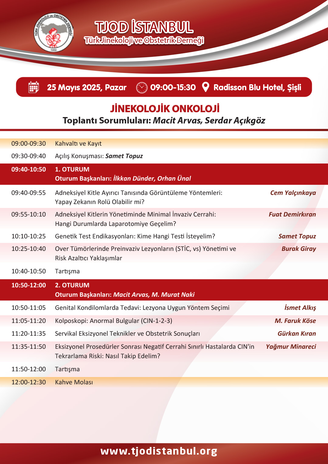 25 Mayıs Pazar Toplantısı